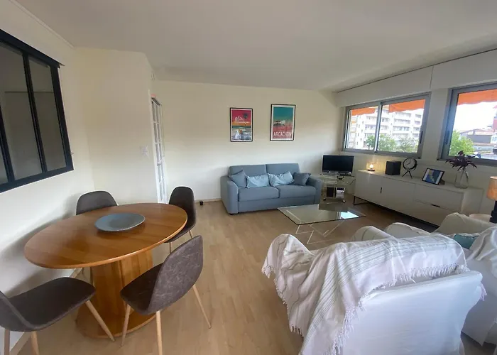 T3 Renove Face Avec Terrasse Et Parking Securise - - Fr-1-374-224